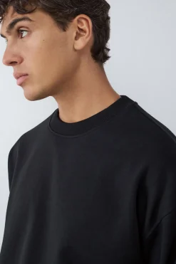Sudadera cuello redondo