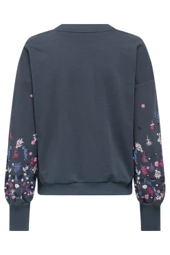 Sudadera cuello redondo