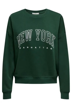 Sudadera cuello redondo