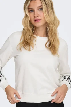 Sudadera cuello redondo