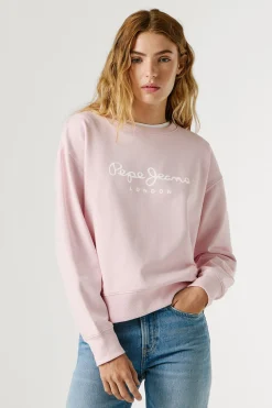 Sudadera cuello redondo