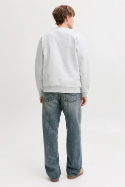 Sudadera cuello redondo felpa