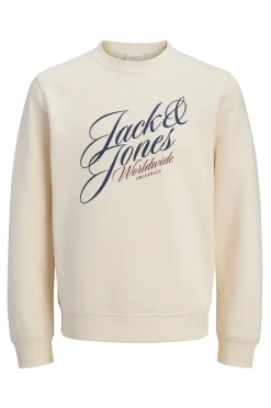 Sudadera cuello redondo logo