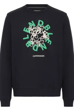 Sudadera cuello redondo logo