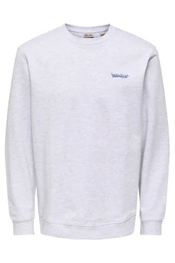 Sudadera de cuello redondo