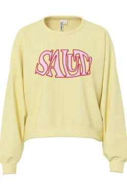 Sudadera estampado frontal