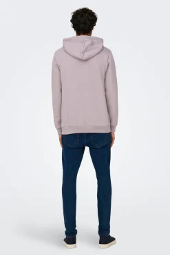 Sudadera felpada con capucha