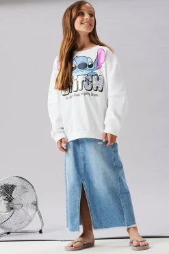 Sudadera Lilo y Stitch de niña