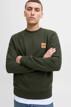 Sudadera logo contraste