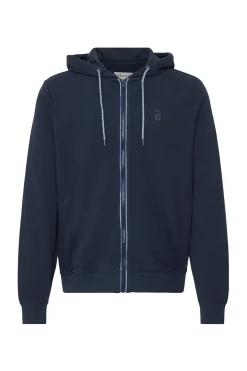 Sudadera piqu&eacute; con capucha