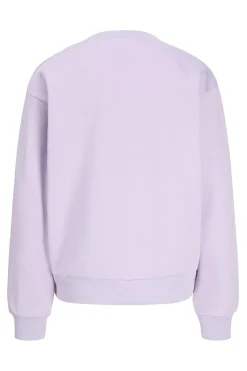 Sudadera regular cuello redondo