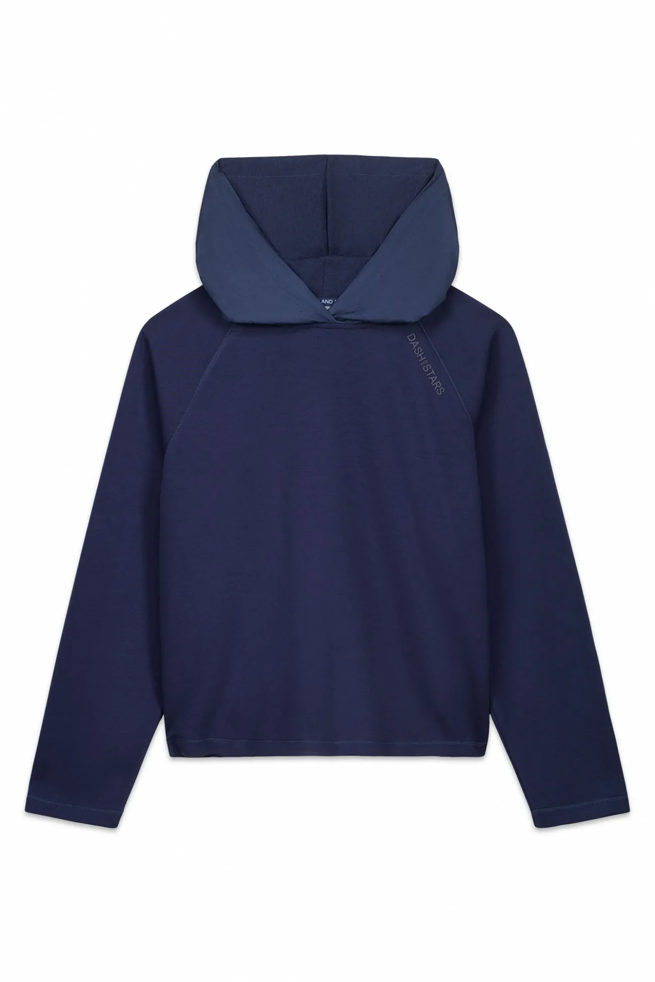 Sudadera tacto suave azul oscuro