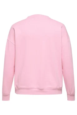 Sudadera texto frontal talla grande