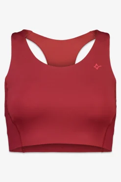 Sujetador deportivo 4D Stretch granate