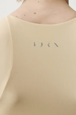 Top deportivo Marina beige