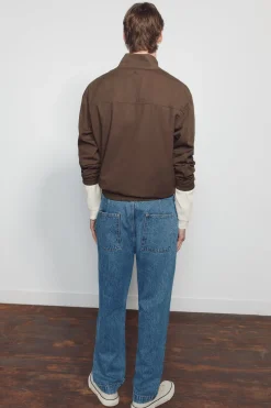 Vaquero chino sobretintado relaxed fit