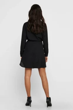 Vestido camisero corto