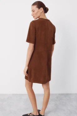 Vestido corto ante