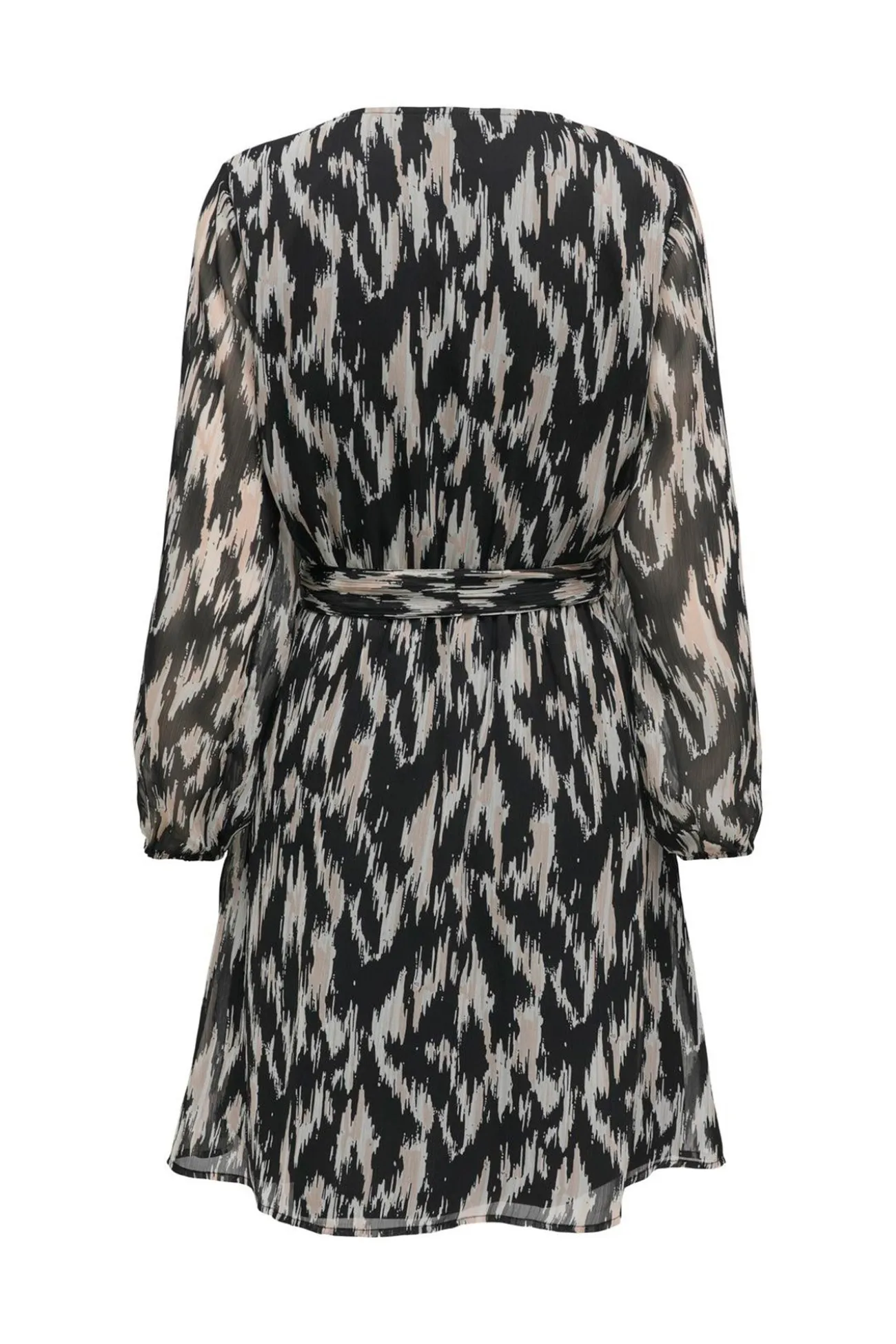 Vestido corto de gasa