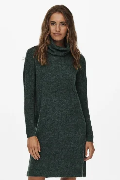 Vestido corto de punto