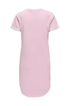 Vestido corto detalle bordado