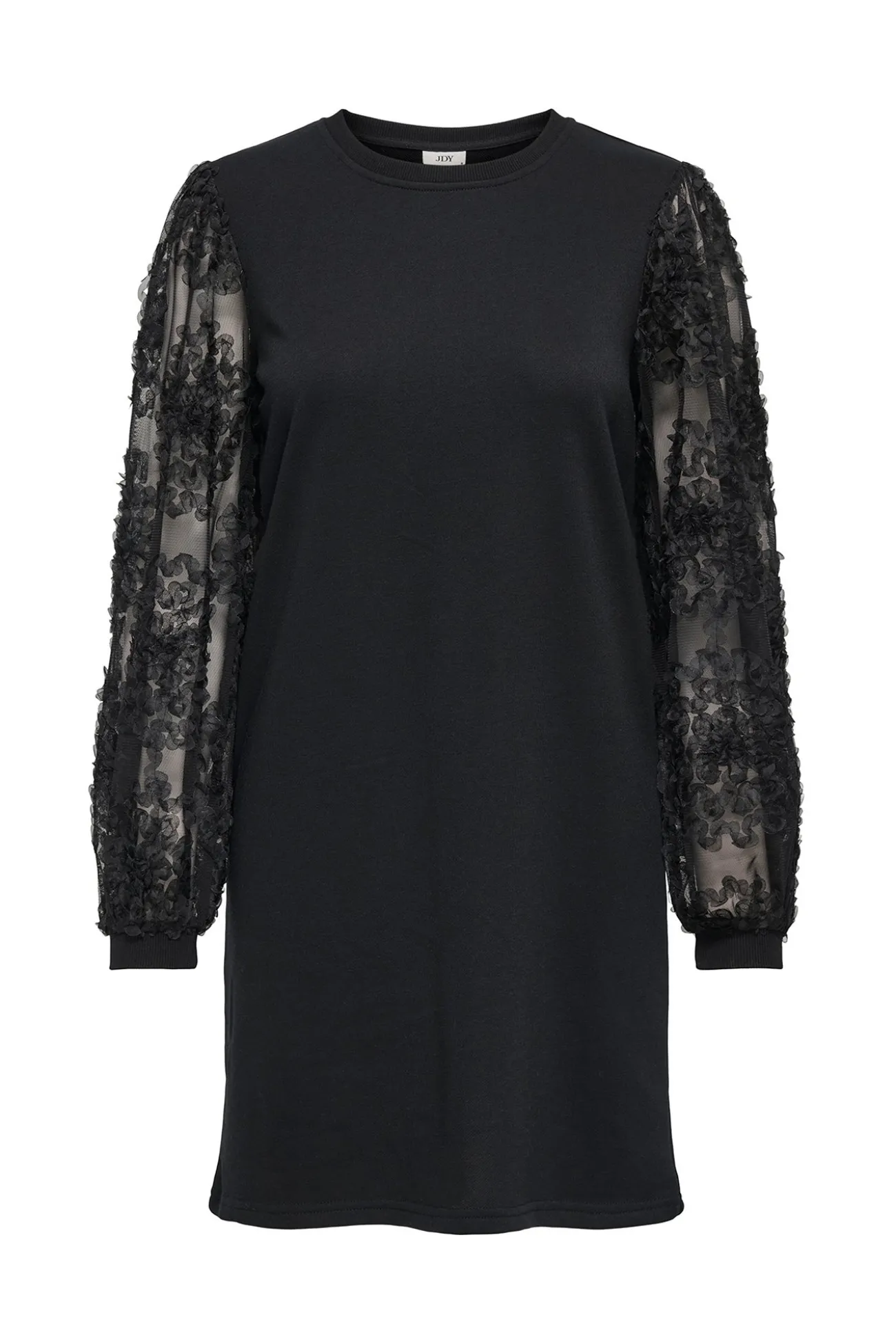 Vestido corto detalle floral