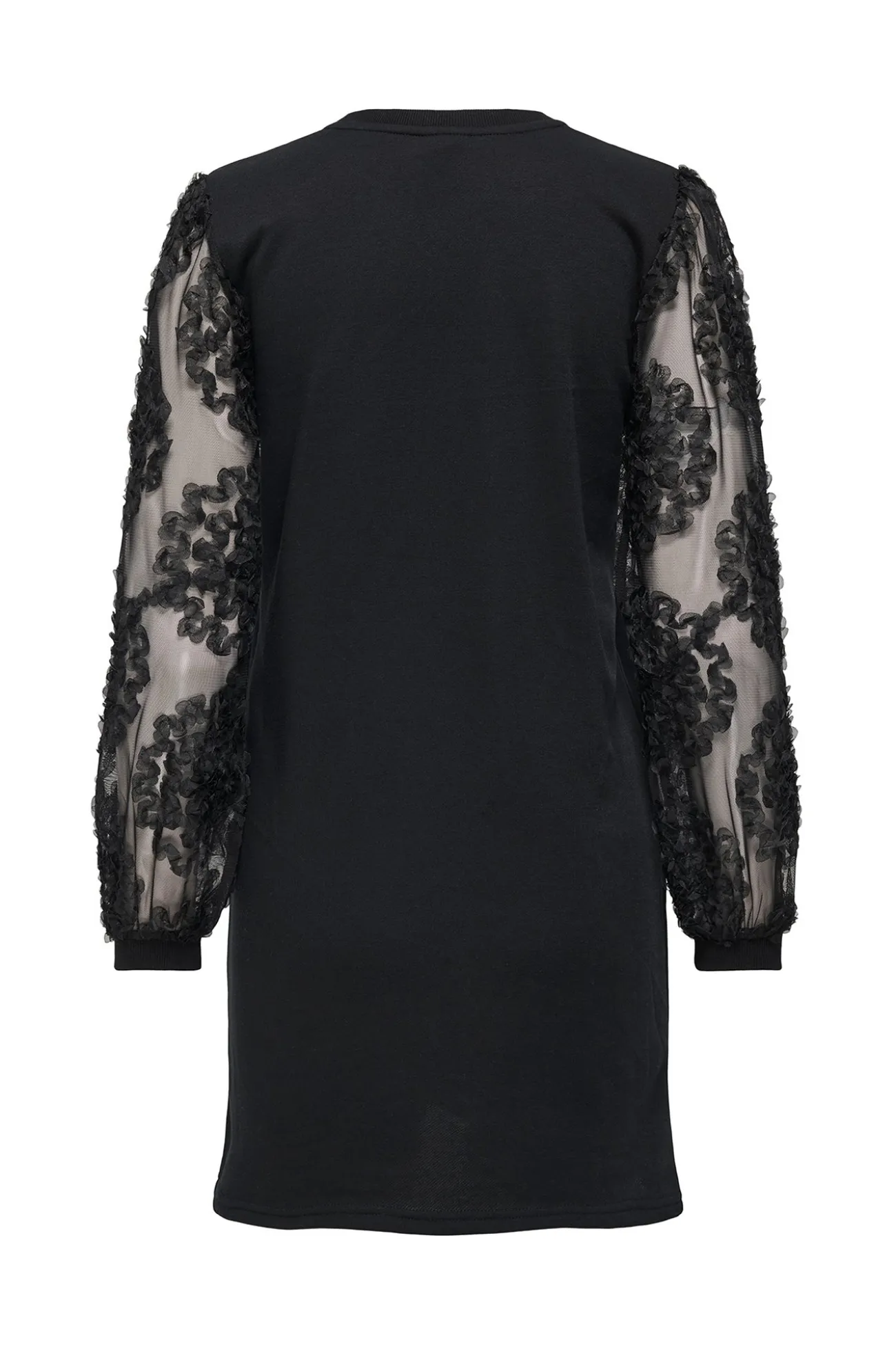 Vestido corto detalle floral