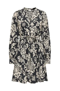 Vestido corto estampado
