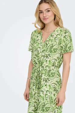 Vestido corto estampado