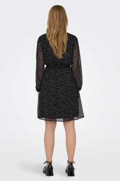 Vestido corto lazo