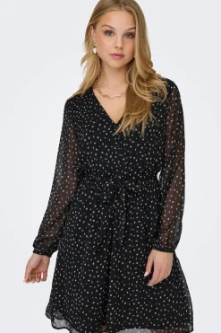 Vestido corto lazo