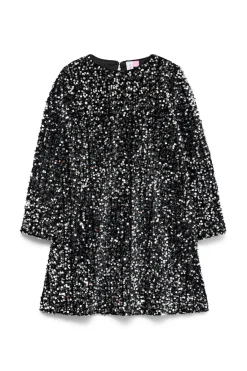 Vestido corto lentejuelas