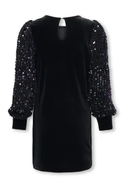 Vestido corto lentejuelas