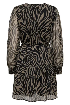 Vestido corto lurex