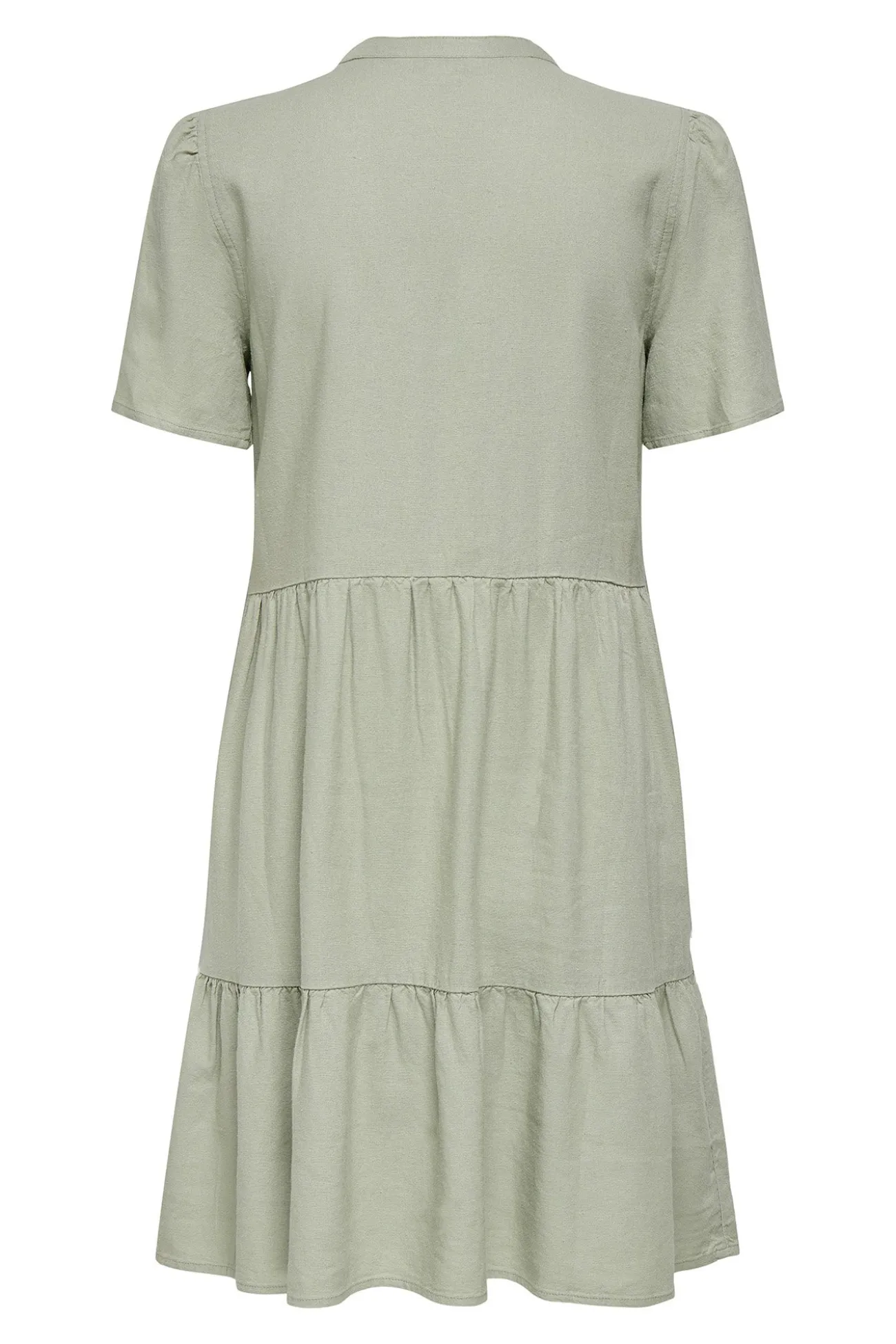 Vestido corto manga corta