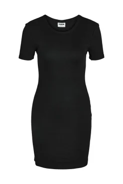 Vestido corto manga corta