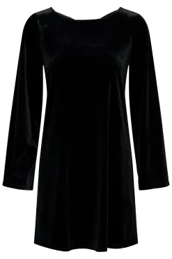 Vestido corto terciopelo