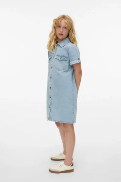 Vestido corto vaquero
