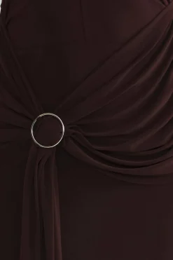 Vestido cuello halter