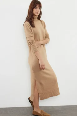Vestido de punto midi