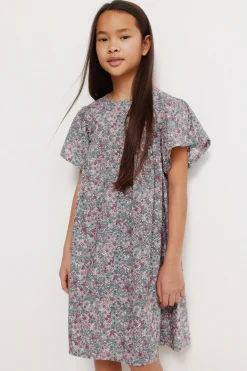 Vestido estampado flores liberty