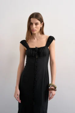 Vestido largo tirantes