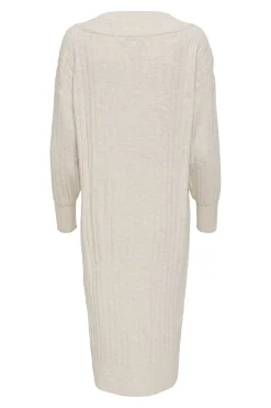 Vestido midi de punto