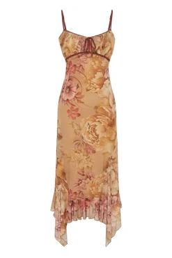 Vestido midi detalle lazo