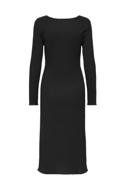 Vestido midi textura