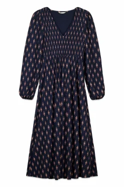 Vestido volante escote