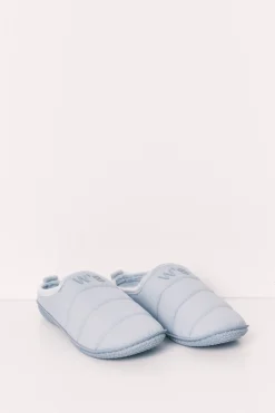 Zapatillas casa acolchadas azul