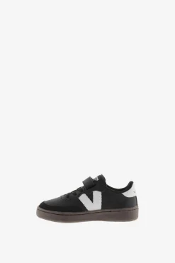 Zapatillas de efecto piel Victoria Oslo con piezas en contraste y cord&oacute;n el&aacute;stico