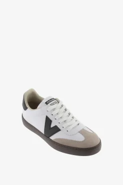 Zapatillas de efecto piel