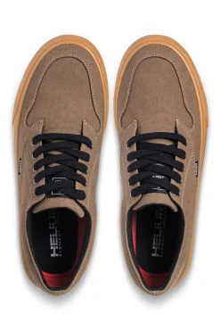 Zapatillas de piel